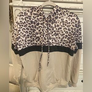 Leopard hoodie